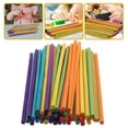 thumbnail image 4 of Gymnture Milisten 50pcs Colored Wood Dowel Rods for DIY Crafts, 4 of 11