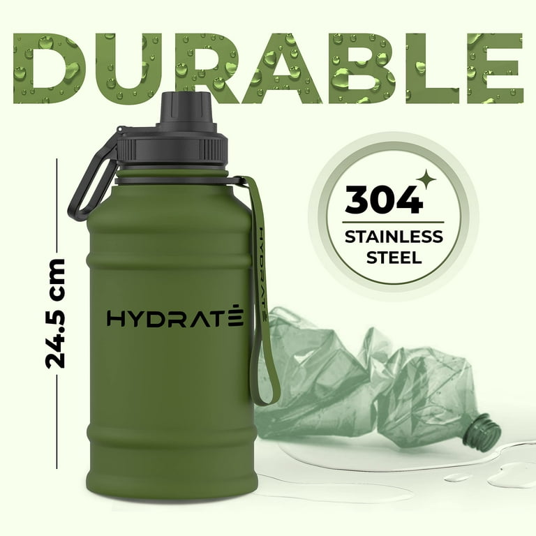 74 oz Stainless Steel Water Bottle - BPA Free Metal Water Bottle for Gym,, Green