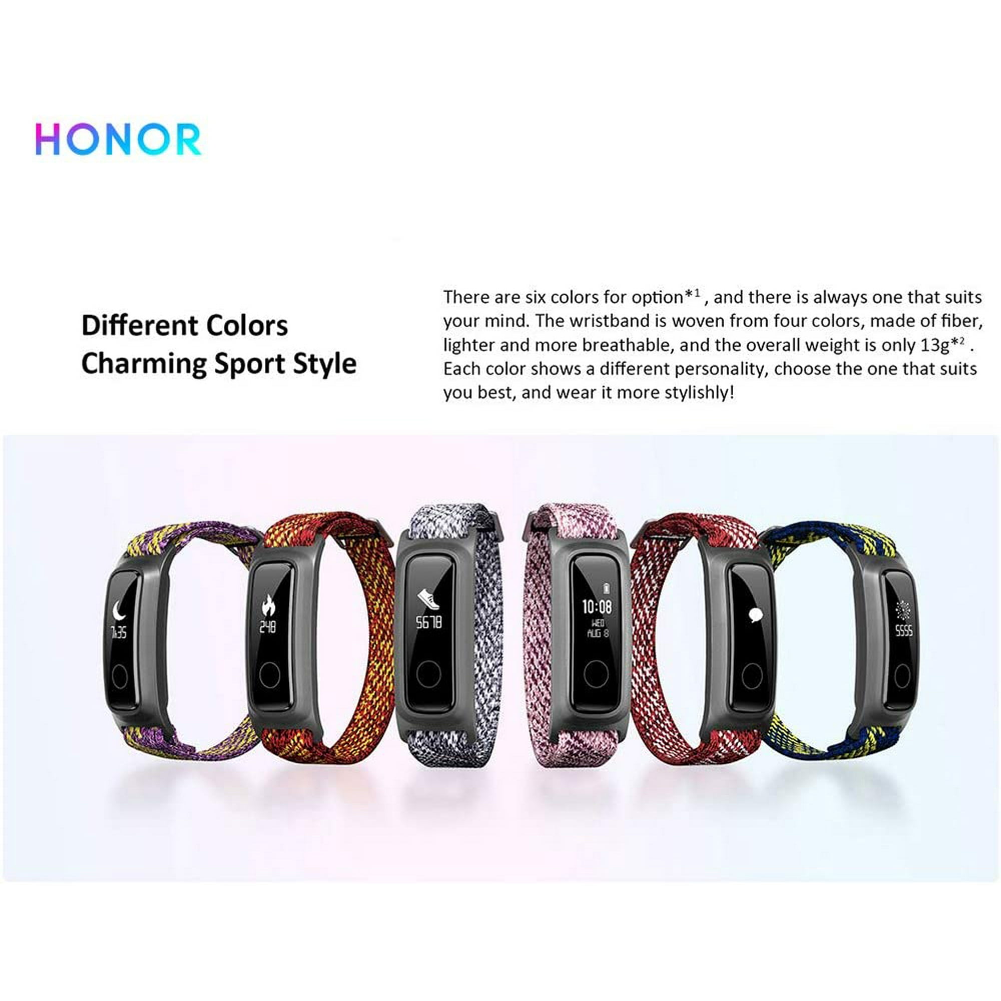 Yiailnter Honor Band 5 Basketball Version Smart Wrisrband Bracelet Basketball Monitoring Running Posture Monitoring5atm Waterproof Smart Watch Wristwa