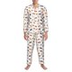 thumbnail image 3 of Balery Horses Pijama para Hombre de Dos Piezas con Manga Larga, Conjunto de Dormir y Descanso Suave con Bolsillos-Small, 3 of 6