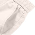 thumbnail image 7 of Besolor Men's Plus Size Cargo Shorts Wide Leg Elastic Waist Drawstring Casual Loose Workout Athletic Shorts with Pockets(4X-Large,Beige), 7 of 7