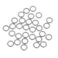 thumbnail image 1 of 30Pcs Stainless Steel Jigging Rings Fishing Boilie s Rings - , S S, 1 of 6