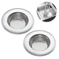 thumbnail image 2 of 2 Pcs Kitchen Sink Strainer Basket Stainless Steel Sink Drain Filter Kitchen Tools And Gadgets Sink Filter-HYJ, 2 of 5