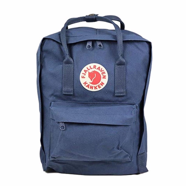 Mochila Fjällräven Kanken de lona azul real para mujer
