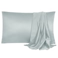 thumbnail image 1 of Unique Bargains Luxury Satin Pillowcase Cool Silk Pillow Case Cover, 1 of 9