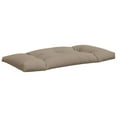 thumbnail image 3 of vidaXL Pallet Cushions 2 pcs Taupe Fabric, 3 of 5