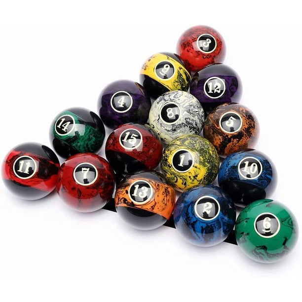 Juego completo de 16 bolas de billar profesionales para mesas de billar.