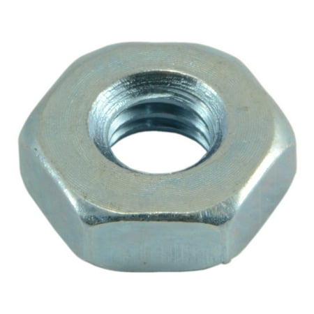 

#8-32 Zinc Plated Grade 2 Steel Coarse Thread Hex Machine Screw Nuts