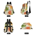 thumbnail image 2 of Fashion Quilted Backpack for Women Lightweight Travel Daypack Casual Bag for Shopping Travel Paint Splatter Pattern S, 2 of 7