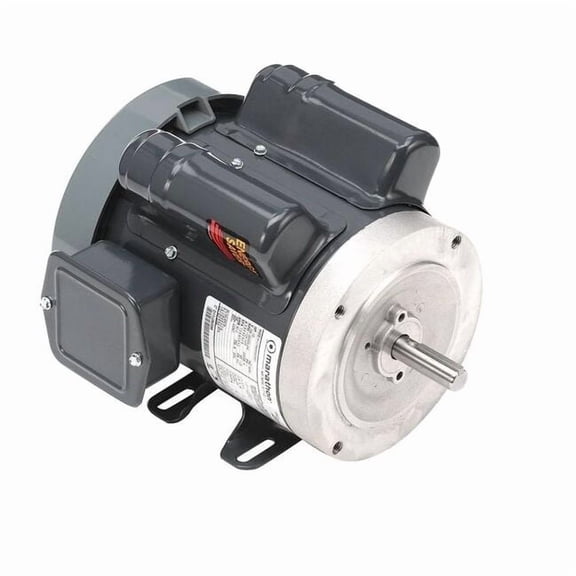Leeson Motor,1/2 HP,1,725/1,425 RPM,115/200-240 5KCR46MN0055Y