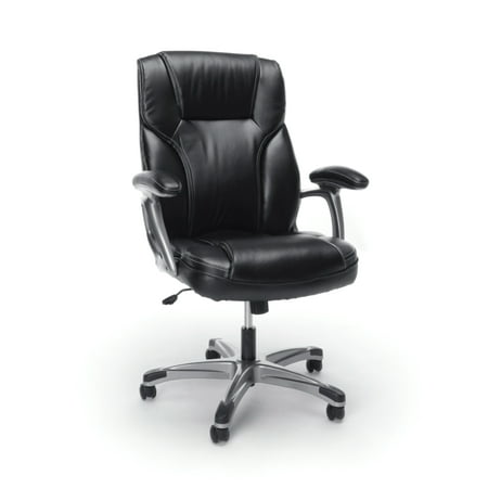 UPC 089191013969 product image for OFM Essentials Collection High-Back Bonded Leather Executive Chair with Fixed Ar | upcitemdb.com