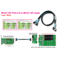 thumbnail image 6 of MCIO 74P to MCIO 74P Cable PCIE GEN 5 - 50cm, 6 of 7