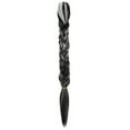 thumbnail image 3 of 21" Ponytail Fishtail Braid Extension Long Clip on Bun with Claw Clip Synthetic Ponytail Hairpieces Clip in Braided, 3 of 8
