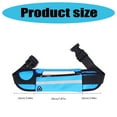 thumbnail image 5 of Running Bag Sport Bag Waist Bag Running Belt Waist Pack for Jogging Cycling, 5 of 12