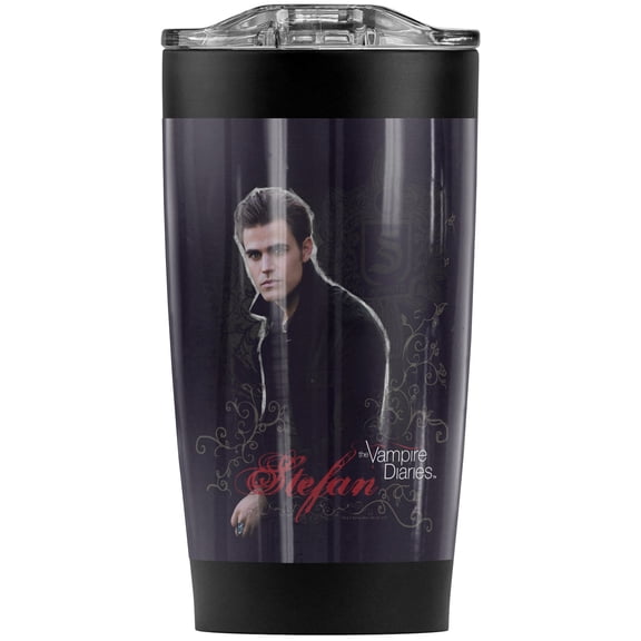 Vampire Diaries/Stefan Stainless Steel Tumbler 20 oz Coffee Travel Mug/Cup, Vacuum Insulated & Double Wall with Leakproof Sliding Lid | Great for Hot Drinks and Cold Beverages