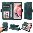 thumbnail image 1 of Funda GANGXUN para Xiaomi Redmi Note 12 4G con diseño acolchado elegante, cuero PU, protección total y ajuste preciso, 1 of 5