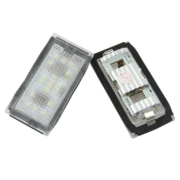 2 LED license plate lights no error bulbs fit for BMW E65 E66 2001 - 2008-