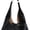 Black, variant on Vintage Tote Bag for Women, PU Leather Rivet Studded Shoulder Underarm Bag Large Capacity Commuter Armpit Bag