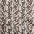 thumbnail image 1 of oneOone Cotton Cambric Brown Fabric Block Sewing Material Print Fabric By The Yard 56 Inch Wide-YW, 1 of 6