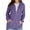 Purple, variant on HAiming Womens Tops Athletic Jacket Full Zip Long Sleeve Hooded Coat Solid Color Shirts Hiking Outdoor Pockets
