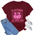 thumbnail image 4 of HUITKMM T-Shirts pour Femmes T-Shirts Graphiques Vêtements d'Été Manches Courtes Haut 276, 4 of 5
