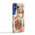 thumbnail image 2 of Poker Cards Case Compatible with iPhone 12 Pro Max,Aesthetic Art Design Full Cover Protective Case, 2 of 5