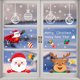 thumbnail image 1 of Decoración navideña Árbol de Navidad Ancianos Muñeco de nieve Copo de nieve Pegatina estática Combinación Decoraciones navideñas familiares Wmkox8yii  fhajkh3449, 1 of 9