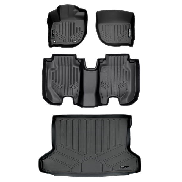Smartliner Custom Fit Floor Mats/Cargo Liner Set Black for 20162020