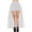 White, variant on FAOWME Women's Skirt High Waist Solid Color Irregular Comfortable Fashion Layer Mesh Tutu Skirts For Casual Daily Wear,Black,One Size