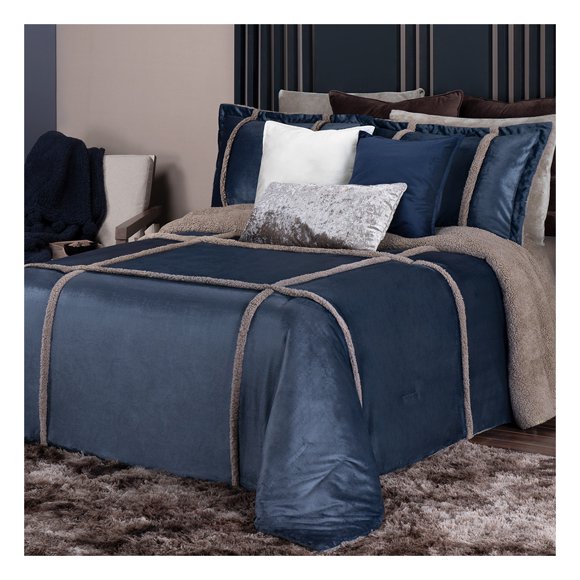 Edredón Matrimonial Mega Jumbo + Fundas de Almohada | Cobertor Invernal Luxus Esquimal, Barrow