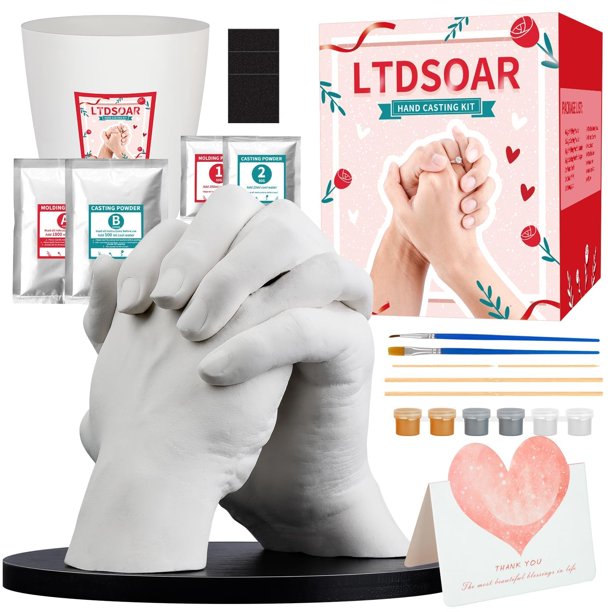 Kit de fundición manual LTDSOAR para parejas con kit de práctica para adultos y niños