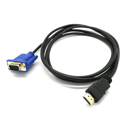 1.8M / 3.0M Cable HD Multimedia Interface To VGA 1080P HD With Audio Adapter (Best Audio Interface For The Money)
