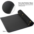 thumbnail image 2 of Gaming Mouse Pad Large Desk Mat,Desk Pad Extended Keyboard Pad,Anti-Slip Rubber Base Mouse Pad for Women Girls Work,Game,Office,Home 35.4"X15.7",Black Cat, 2 of 5
