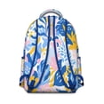 thumbnail image 3 of Retro Tribal Boho Backpack - Vintage Style & Sturdy Oxford Construction | Roomy 17" Laptop Pocket, Water-Resistant Daypack for Students & Commuters, 3 of 6