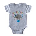 thumbnail image 1 of CafePress - Circus Elephant 1St Birthda - Cute Infant Baby Football Bodysuit, 1 of 1