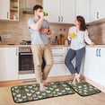 thumbnail image 6 of 2-Piece Kitchen Mat Set Non Slip Washable Floor Mats Decorative Rugs for Kitchen Sink Laundry Cute Colorful Chickens Pattern, 6 of 7