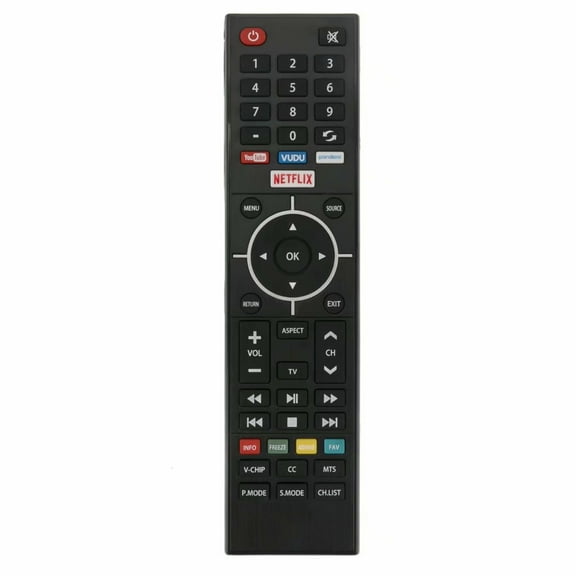 New Remote Control fits for Westinghouse TV WD40FB2530 WE55UB4417 WE50UB4417 WE55UDT108 with Netflix/ YouTube/VUDU/Pandora Hotkeys