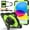 Black+Green, variant on REQO Compatible with iPad 12th (A19) 2026/11th (A16) 2025 11inch Tablet Case,Military Grade Heavy Duty Shockproof Protective Silicone Cover W Shoulder Strap+360° Rotating Stand
