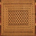 thumbnail image 1 of Ahgly Company Indoor Square Persian Orange Traditional Area Rugs, 7' Square, 1 of 1