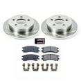 thumbnail image 3 of Power Stop Rear Stock Replacement Brake Pad and Rotor Kit KOE1558, 3 of 8