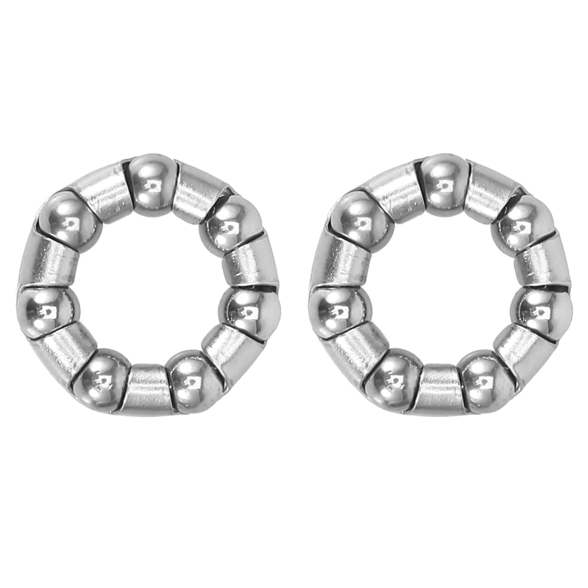 2pcs 25mm x 7 Ball Bearings Cages Crank Bearings Wheel Bearing Retainer