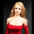 thumbnail image 4 of segolike 1:6 Maison de Poupée Miniature Figurine d'Action Féminine Robe de Soirée Rouge, 4 of 9