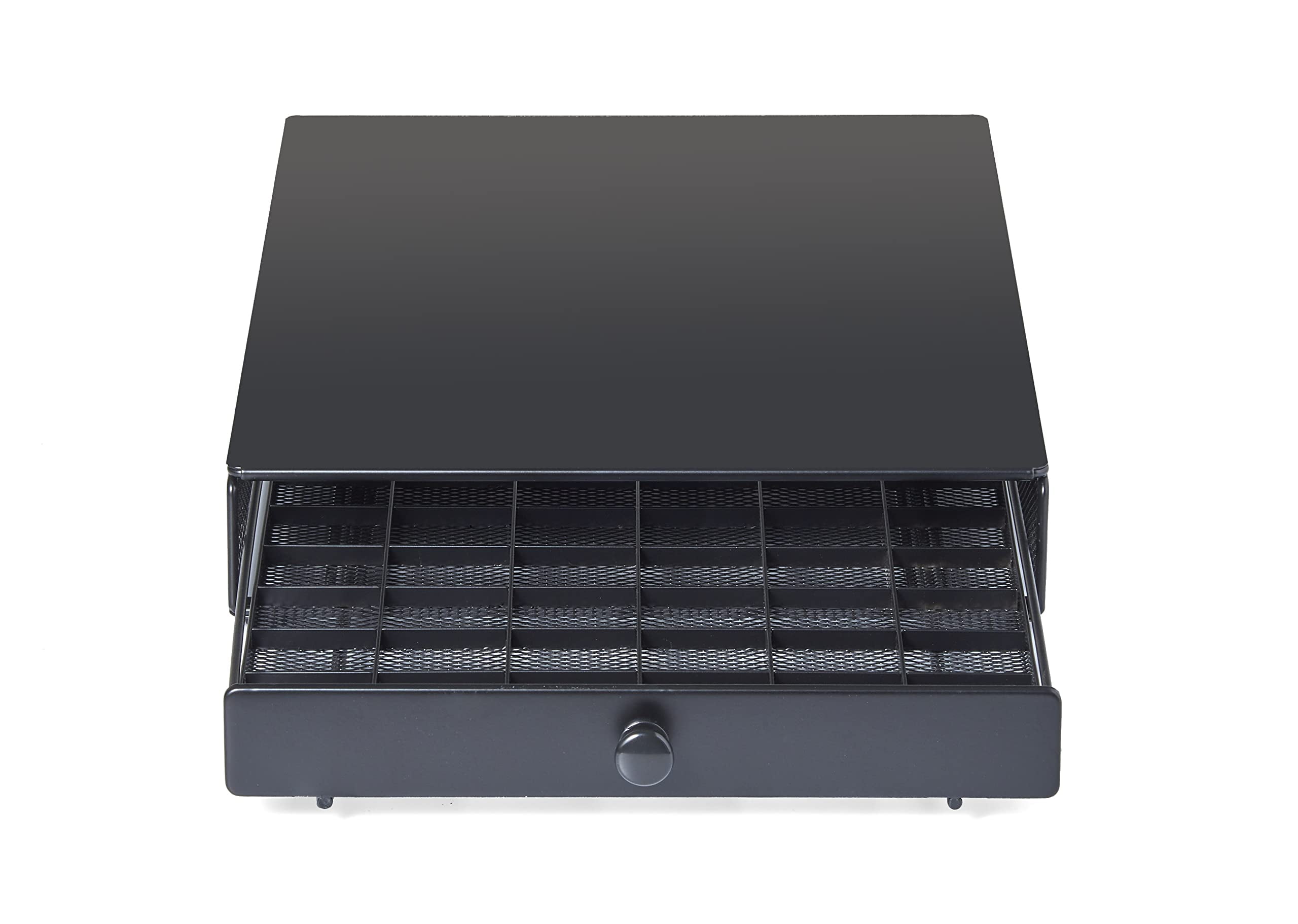 Nifty Solutions Large Nespresso Capsule Drawer – 60 Pod Capacity,  Non-Rolling Sliding, Black 