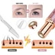 thumbnail image 4 of Depiladora facial, recortadora de cejas inalámbrica recargable para mujer para depilación, cejas, cara, labios, bikini, brazo con luz LED, 2 juegos JM, 4 of 5
