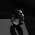 thumbnail image 1 of Nuevo anillo de pareja giratorio de acero inoxidable genial, cadena giratoria de alta calidad, anillos giratorios para mujer, hombre, joyería Punk, regalo de fiesta Dengxun unisex, 1 of 2