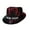 Red, variant on BWASD Men's and Women's Jazz Hats Multi Color Sequins Bucket Hat Retro Disco Dance Cap Mardi Gras Parties and Festivals New Year's Party Costume Gold
