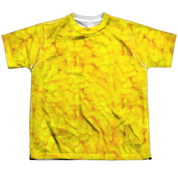 Sesame Street TV Show Big Bird Costume Boys Youth Front Print T-Shirt Tee