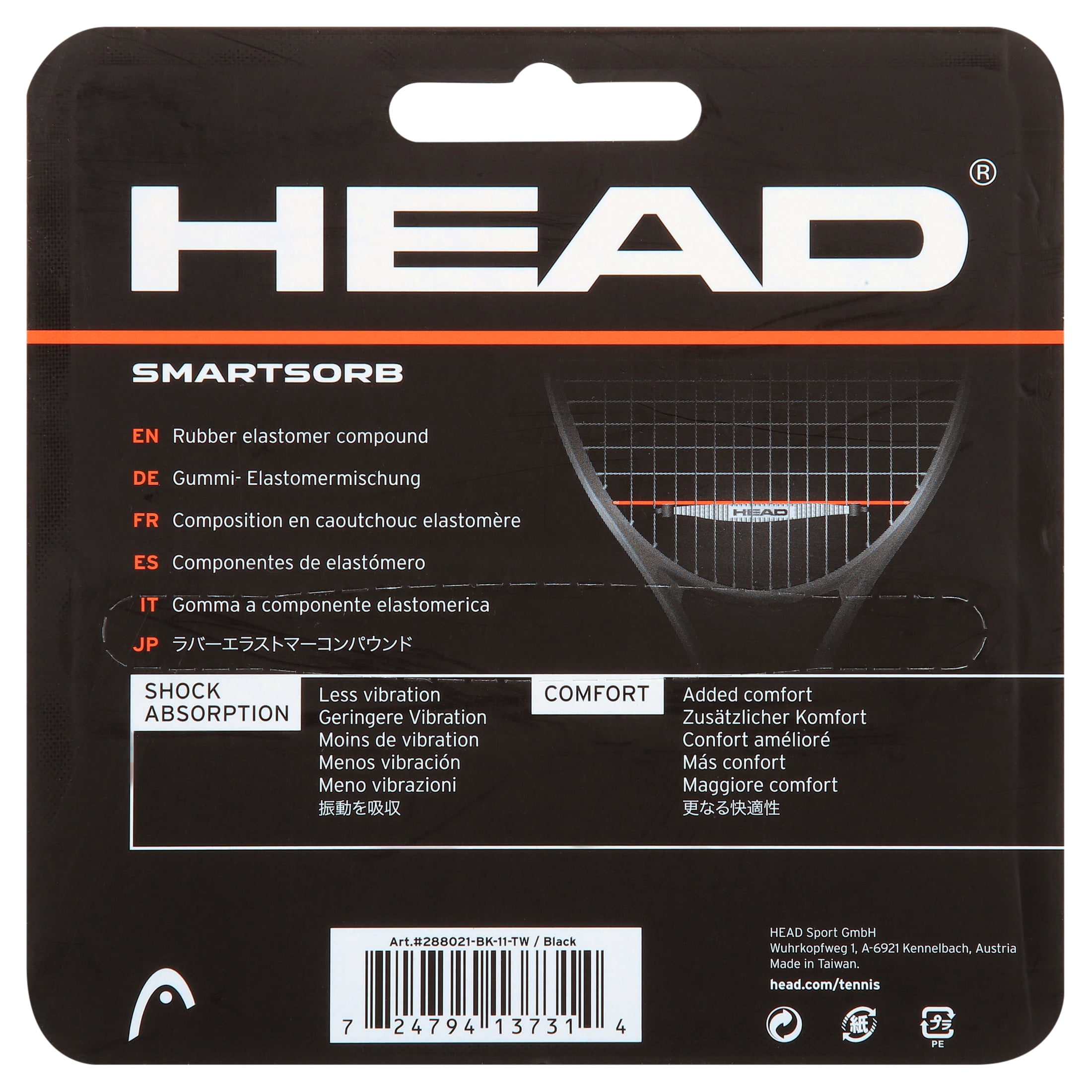 head smartsorb vibration dampener Head Smartsorb Dampener – TC Tennis & Pickleball main image 1