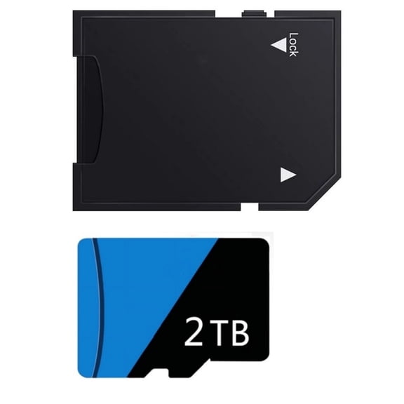 Memory Card Flash Mini Card for Photos,Blue/Black