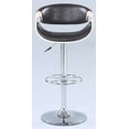 thumbnail image 4 of 1396 Bella Vita Pneumatic bentwood saddle seat adjustable stool in Black, 4 of 4